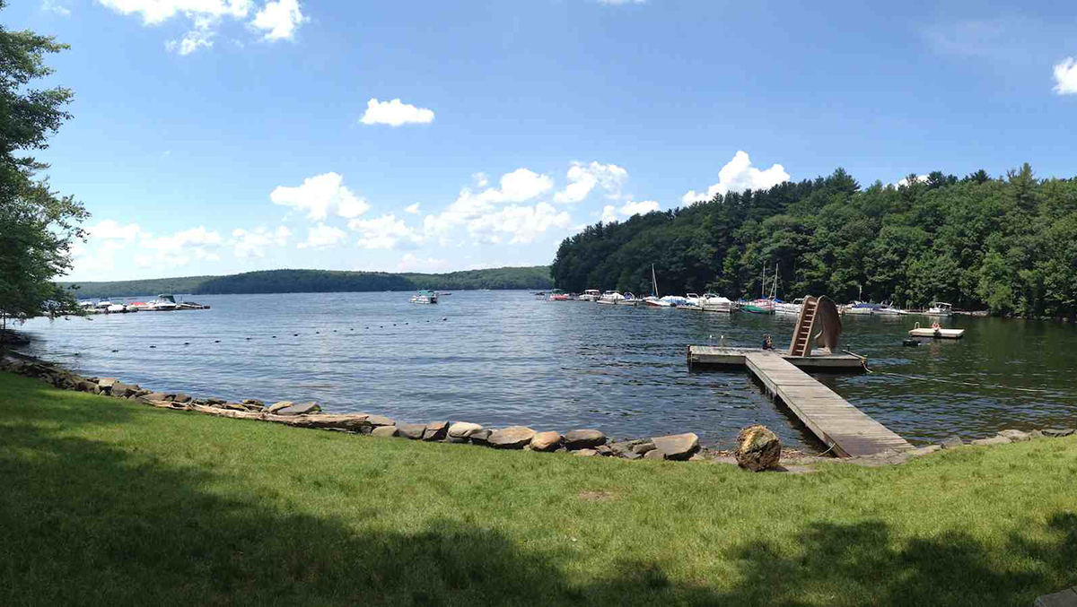 Lake Wallenpaupack at Millbrook Cove in the Poconos PA
